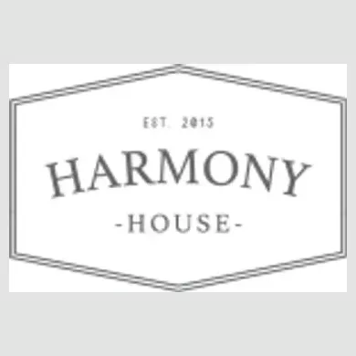 Harmony House brand logo for harmonyhousellc.com