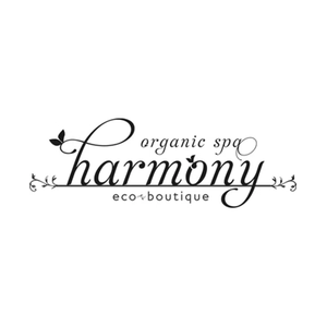 Harmony Organic Spa brand logo for harmonyorganicspa.com
