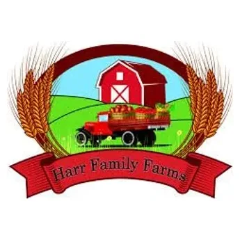 harrfamilyfarms brand logo for harrfamilyfarms.com