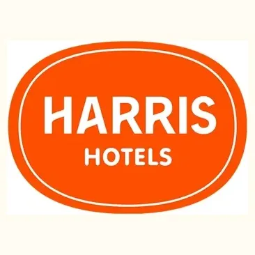 Harris Hotels brand logo for harrishotels.com