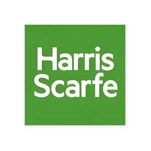 Harris Scarfe brand logo for harrisscarfe.com.au
