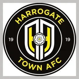 Harrogate Town AFC Store brand logo for harrogatetownafcstore.co.uk