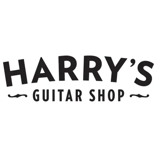Harry's Guitar Shop brand logo for harrysguitarshop.com