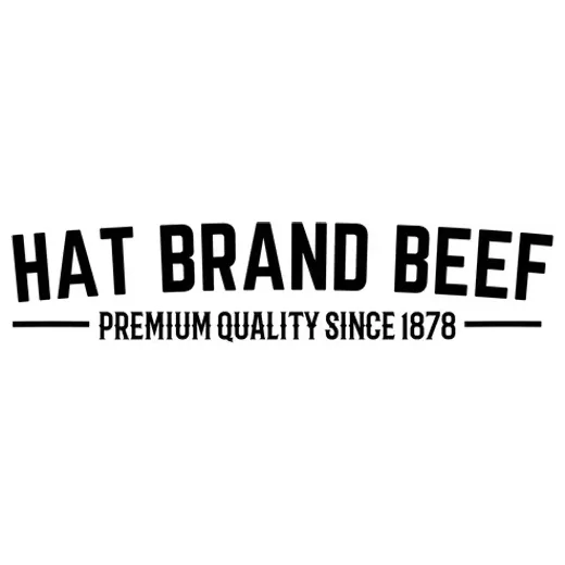 Hat Brand Beef brand logo for hatbrandbeef.com