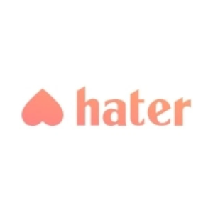 Hater brand logo for haterdater.com