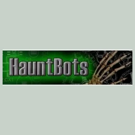 Haunt Bots brand logo for hauntbots.com
