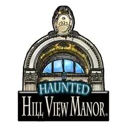 Haunted Hill View Manor brand logo for hauntedhillviewmanor.com