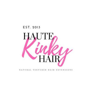 Haute Kinky Hair brand logo for hautekinkyhair.com
