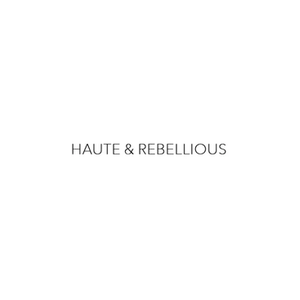 Haute & Rebellious brand logo for hauteandrebellious.com