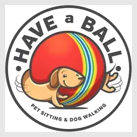 Have a Ball brand logo for haveaballpetsitting.com