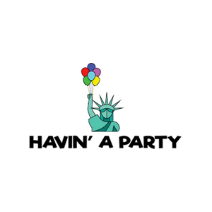 Havin' a Party brand logo for havinaparty.com