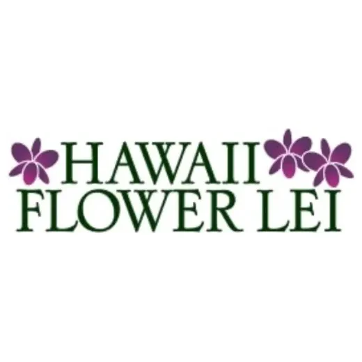 Hawaii Flower Lei brand logo for hawaiiflowerlei.com