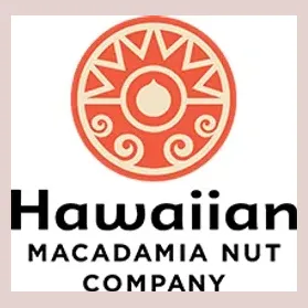 Hawaiian Macadamia Nut brand logo for hawaiianmacadamianut.com