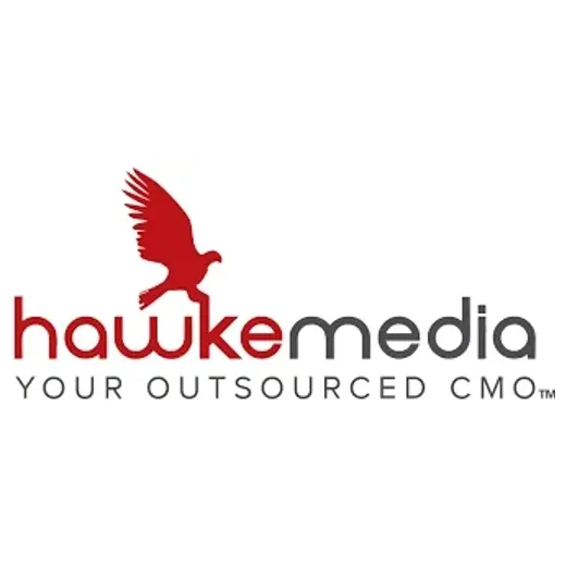 Hawke Media brand logo for hawkemedia.com