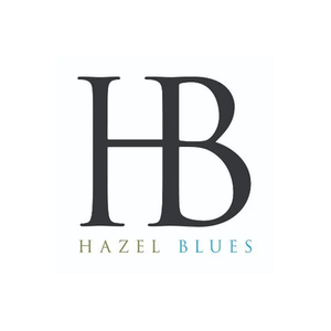 Hazel Blues brand logo for hazelblues.com