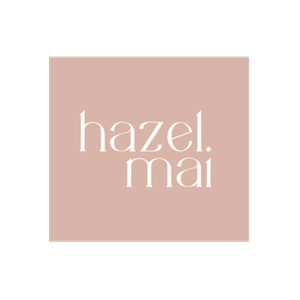 Hazel Mai brand logo for hazelmai.com.au