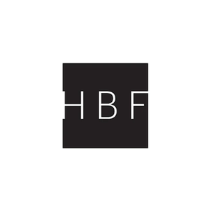 HBF brand logo for hbf.com