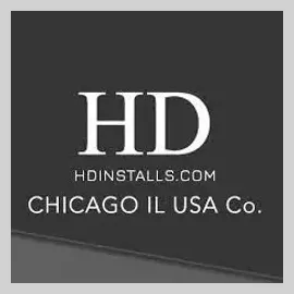 HD Installs brand logo for hdinstalls.com