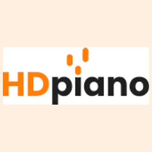 HD Piano brand logo for hdpiano.com