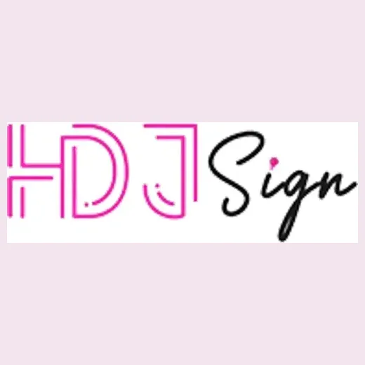 HDJ Sign brand logo for hdjsign.com