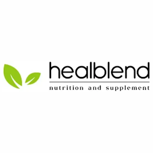 Heal Blend brand logo for healblend.com