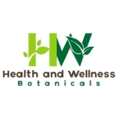 Health & Wellness Botanicals brand logo for healthandwellnessbotanicals.com