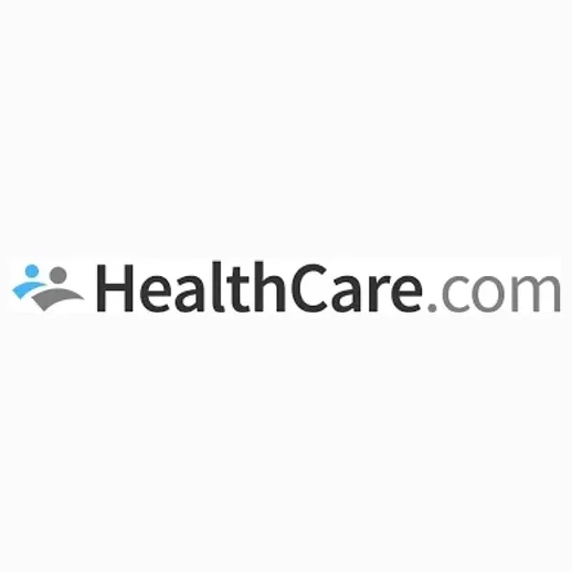 Healthcare brand logo for healthcare.com