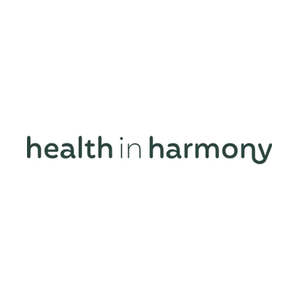 healthinharmony brand logo for healthinharmony.com