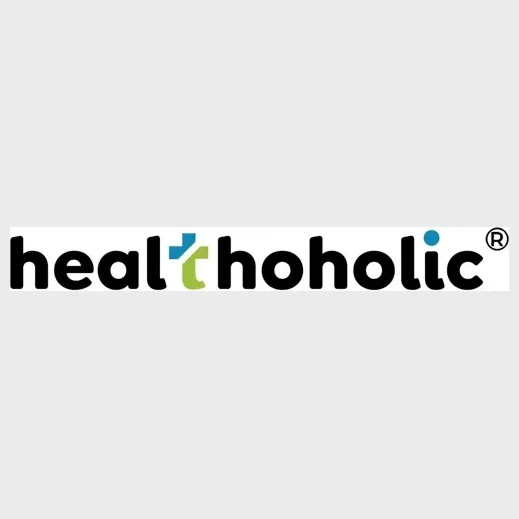 Healthoholic brand logo for healthoholicusa.com