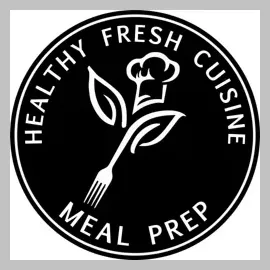 Healthy and Fresh brand logo for healthyandfreshmealprep.com