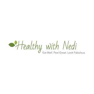 healthywithnedi brand logo for healthywithnedi.com