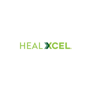 Healxcel brand logo for healxcel.com