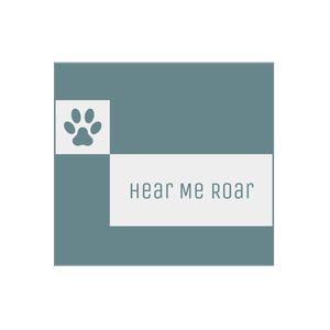 Hear Me Roar brand logo for hearmeroar.store