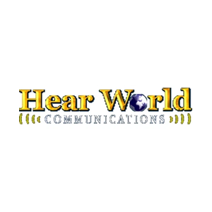 Hear World brand logo for hearworldusa.com