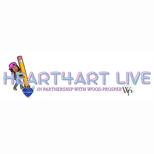 Heart 4 Art brand logo for heart4art.live