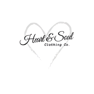 Heart and Soul brand logo for heartandsoulclothingco.com