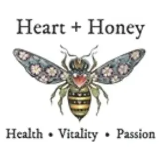 Heart + Honey brand logo for heartandhoneybox.com