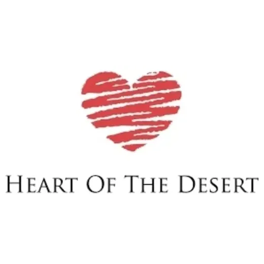 Heart of the Desert brand logo for heartofthedesert.com