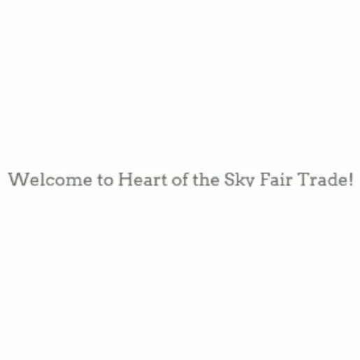 Heart of the Sky brand logo for heartoftheskyfairtrade.com