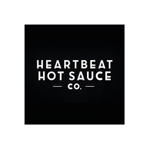 Heartbeat Hot Sauce brand logo for heartbeathotsauce.com