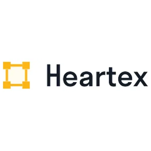 Heartex brand logo for heartex.com