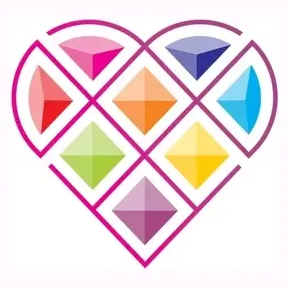 Heartful Diamonds brand logo for heartfuldiamonds.com
