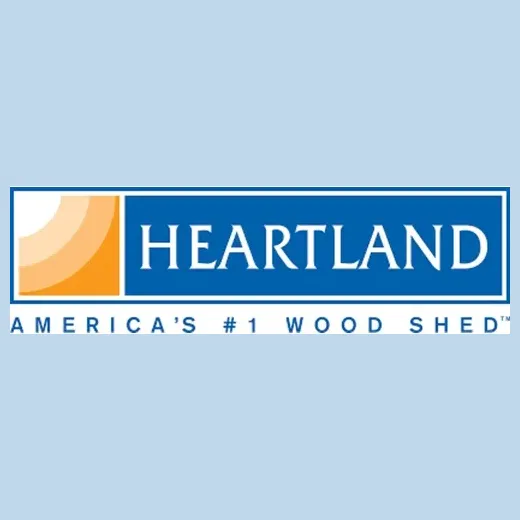 Heartland Sheds brand logo for heartlandsheds.com