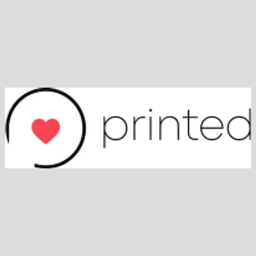 heartprinted brand logo for heartprinted.com