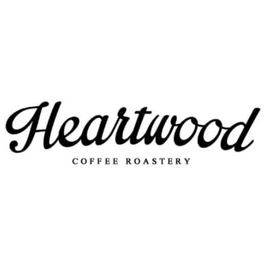 Heartwood Roastery brand logo for heartwoodroastery.com
