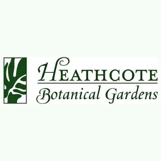 Heathcote Botanical Gardens brand logo for heathcotebotanicalgardens.org