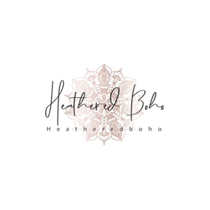 Heathered Boho brand logo for heatheredboho.com