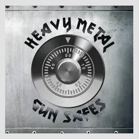 Heavy Metal brand logo for heavymetalgunsafes.com