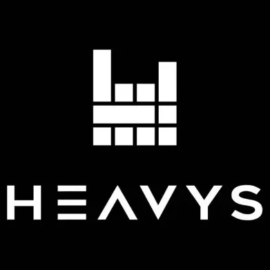 heavys.com/shop brand logo for heavys.com