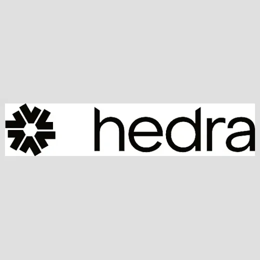 Hedra brand logo for hedra.com